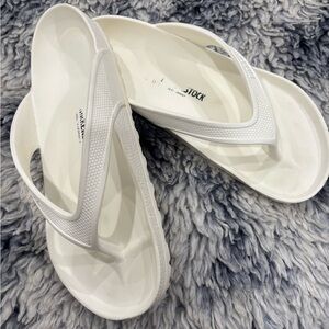 Women’s white Birkenstock Sandals - 42